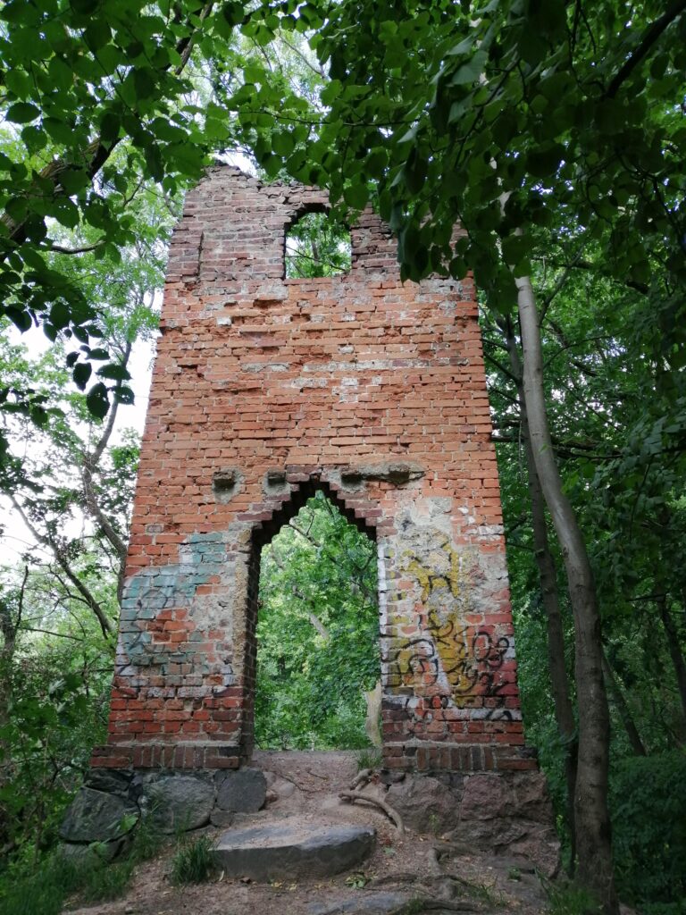 ruiny park Radojewo