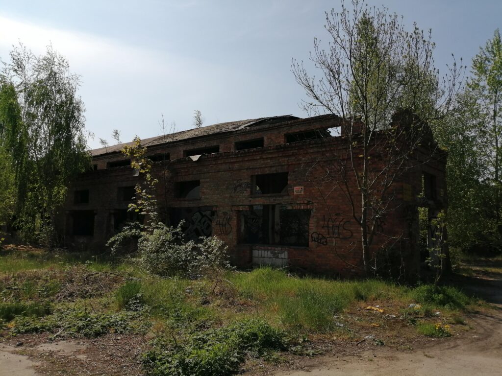 Ruiny cegielni Szachty Poznań