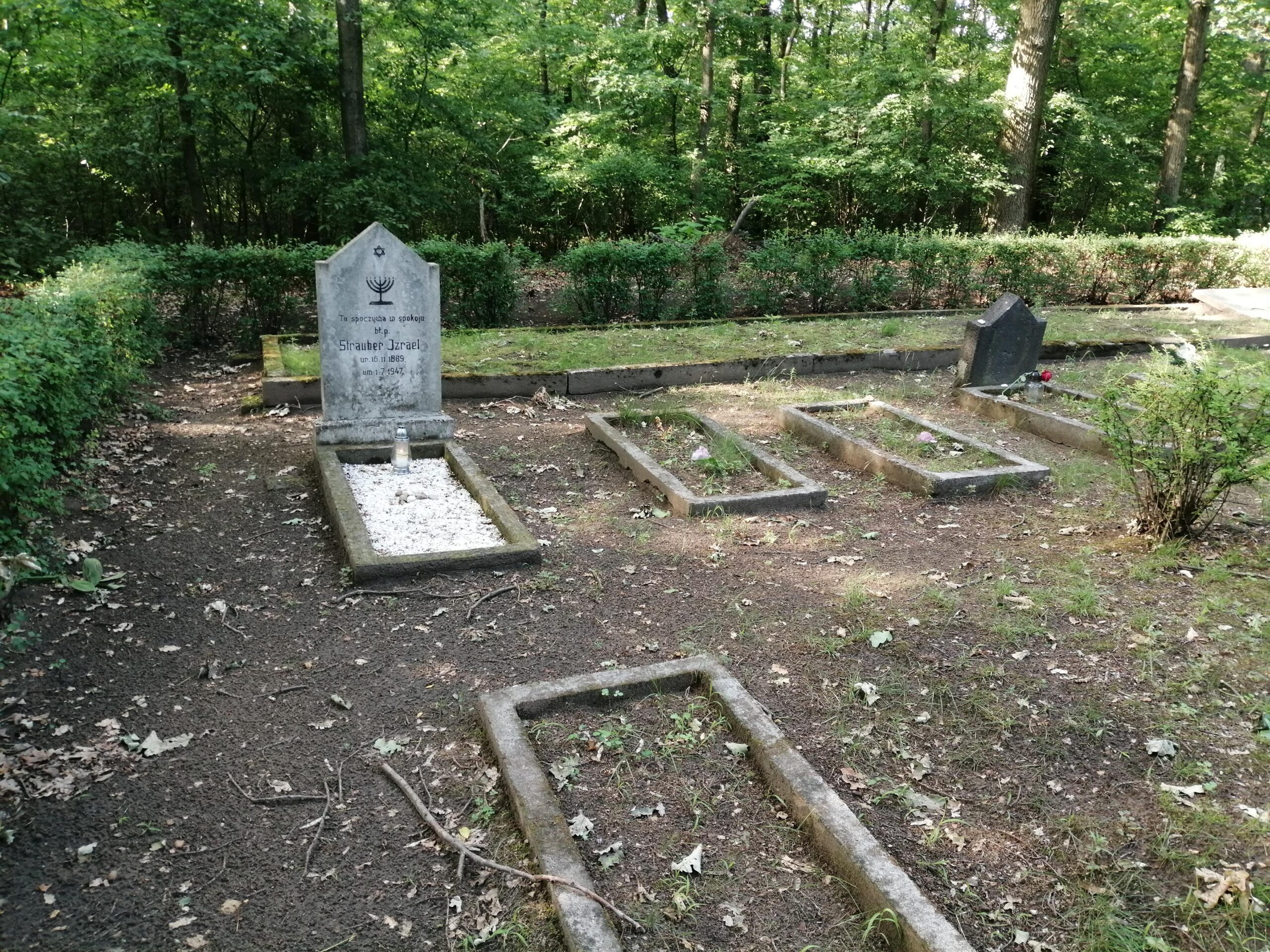 Kwatera żydowska, Cmentarz Miłostowo, Poznań